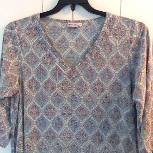 Sievya Woman's Summer Handmade Unique Dress Size S/M - Picture 3 of 9